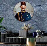 Atatürk Cam Saat - 40 cm