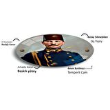 Atatürk Cam Saat - 40 cm