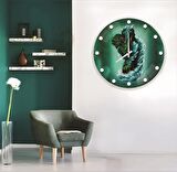 Aşkın Gücü Cam Saat - 60 cm