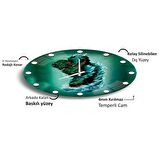 Aşkın Gücü Cam Saat - 60 cm