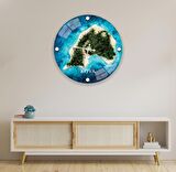 Kova Cam Saat - 40 cm