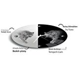 Leopar Cam Saat - 40 cm