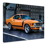 1969 Ford Mustang Kanvas Tablo