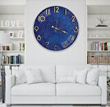 Blue Stone Cam Saat - 40 cm