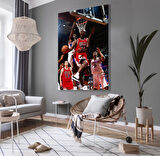 Michael Jordan Kanvas Tablo