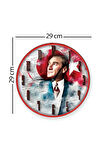 Atatürk Duvar Saati - 29 cm