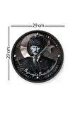Atatürk Duvar Saati - 29 cm