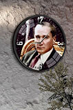 Atatürk Duvar Saati - 29 cm