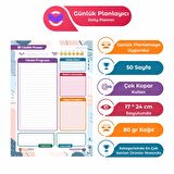 Günlük Planlayıcı - Daily Planner - Ders Çalışma Planlayıcı - Planlama Defteri