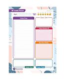 Günlük Planlayıcı - Daily Planner - Ders Çalışma Planlayıcı - Planlama Defteri