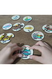 Türkçe Ingilizce Deniz Taşıtları Ahşap Renkli Puzzle 9 Araç 27 Parça
