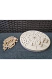 Montessori 25cm Daire Sayıları Ve Miktarlarını Öğreniyorum Oyunu