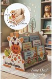 İsme Özel İlk Kitaplığım Çift Taraflı Montessori Kitaplık