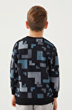 Rolypoly Erkek Çocuk Siyah Sweatshirt