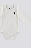 U.S. Polo Assn Krem Uzun Kol Bebek Body Zıbın