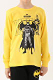 Batman Sarı Erkek Çocuk Uzun Kol Pijama Takım