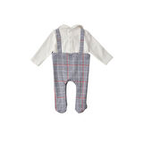 Gri Melanj Kadife Bebek Tulum