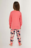Rolypoly Super Girl Find Your Magic Pembe Kız Çocuk Uzun Kol Pijama Takım