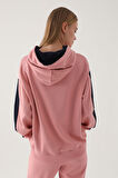 Harvard Retro Pembe Kadın Sweatshirt