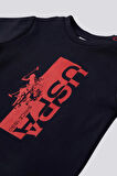 U.S. Polo Assn Lisanslı Horse Lacivert Erkek Bebek Takımı
