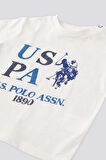 U.S. Polo Assn Lisanslı Mixed Krem Erkek Bebek Takımı