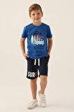 RolyPoly Every Cobalt Erkek Çocuk Bermuda Takım