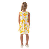 Kız Çocuk Elbise Çiçek Desenli RP3393-3