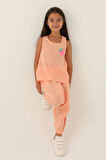 RolyPoly Zero Arm Somon Kız Çocuk Pijama Takımı