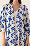Arnetta Dressing Gown Bej Kadın 3lü Kısa Kol Kısa Kol Pijama Takımı