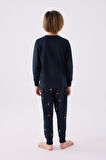Rolypoly Erkek Çocuk Uzun Kol Pijama Takım RP3432 Navy