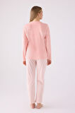 Rolypoly Kadın Uzun Kol Pijama Takım RP3479 Pembe