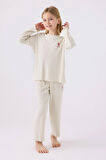Kum Kız Çocuk Pijama Takımı US1986