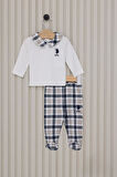 US POLO ERKEK BEBEK PATİKLİ 2LI TAKIM Krem