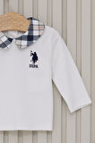 US POLO ERKEK BEBEK PATİKLİ 2LI TAKIM Krem