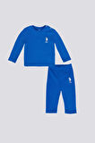 ERKEK BEBEK UZUN KOL 2Lİ TAKIM - COBALT