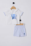 U.S. Polo Assn. Erkek Bebek Beyaz Bebek Takım