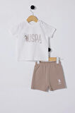 U.S POLO ASSN ERKEK BEBEK 2Lİ TAKIM - Beyaz