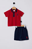 U.S POLO ASSN ERKEK BEBEK 2Lİ TAKIM - KIRMIZI