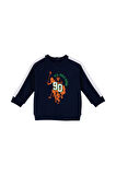 Erkek Bebek Lacivert Sweatshirt