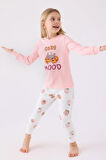 RolyPoly Kız Çocuk Uzun Kol Pijama Takım A.Pembe