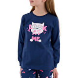 RolyPoly RP3696-2 Kız Çocuk Kışlık İkili Pijama Takım