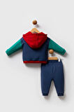 U.S. Polo Assn. Erkek Bebek 2'li Takım K.İndigo - Yeşil