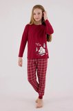 Arnetta Kız Çocuk  Uzun Kollu Pijama Takımı 3445-2