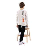 Erkek Çocuk Bej Eşofman Takımı