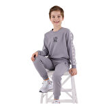  Erkek Çocuk Gri Eşofman Takımı