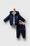 U.S. Polo Assn. Erkek Bebek 3'lü Takım Lacivert