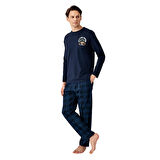 Arnetta AR3500-S Baba Oğul Kışlık İkili Pijama Takım (Baba)