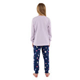 RolyPoly RP3697-G Kız Çocuk Garson Boy İkili Kışlık Pijama Takım