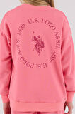 U.S. Polo Assn. Kız Çocuk Eşofman Takımı Neon Pembe