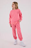 U.S. Polo Assn. Kız Çocuk Eşofman Takımı Neon Pembe